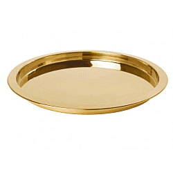 Gold Serving Tray Rental in Berlin – Stainless Steel Round Tray