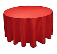 Round Tablecloth Rental in Berlin – 300 cm Cotton Linen