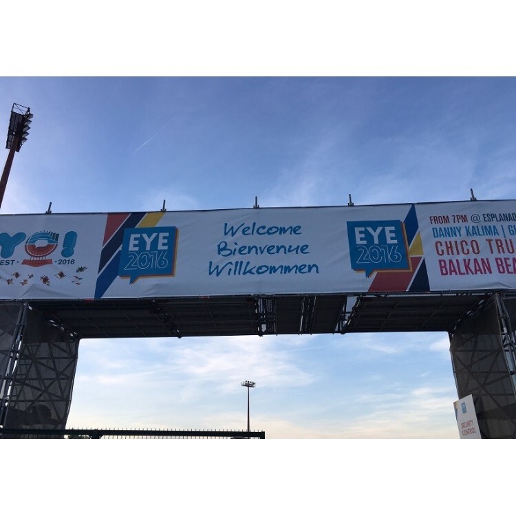 PVC Banner Printing in Berlin – 1×1m Frontlit Banners
