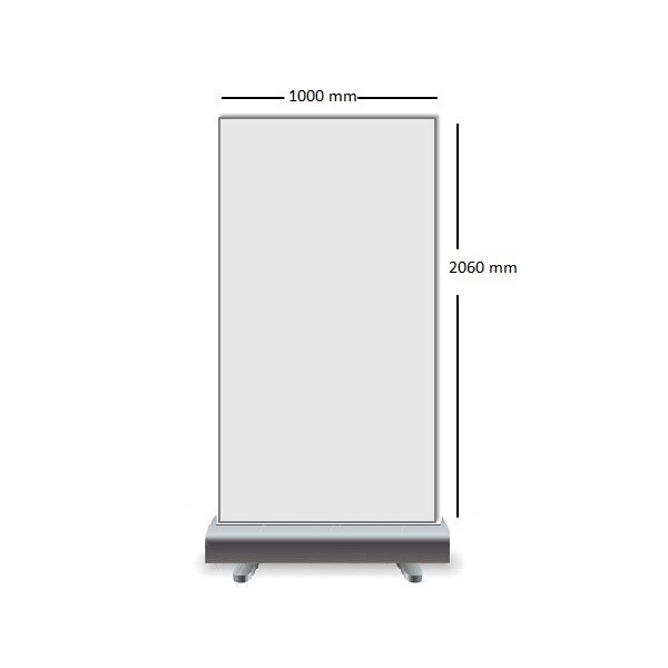 Roll-Up Banner Rental in Berlin –100×206 cm PVC Frontlit Roll-Up Banner Rental in Berlin –100×206 cm PVC Frontlit