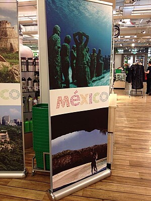 Roll-Up Banner Rental in Berlin  85×206 cm PVC Frontlit