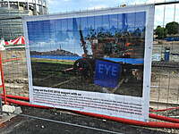 Fence Banner Rental in Berlin  174×338 cm B1 Mesh