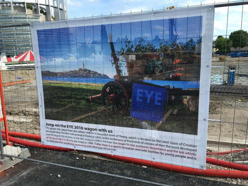 Fence Banner Rental in Berlin 174×338 cm B1 Mesh Fence Banner Rental in Berlin 174×338 cm B1 Mesh