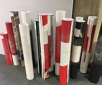 Custom Window Graphics Berlin  Printed Frosted Film (50 × 150 cm)