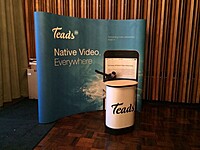 Advertising Banner L  Pop-Up Display Wall Berlin