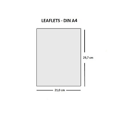 Flyer DIN A4  Printed Flyers Berlin (21 × 29.7 cm)