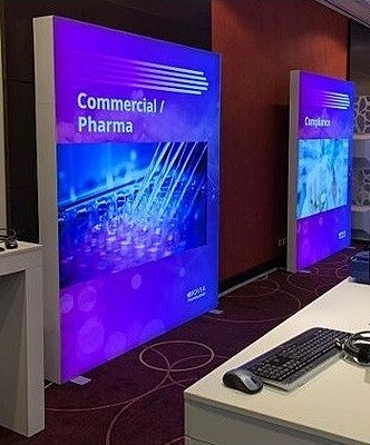 Illuminated LED Wall 4×2 m – Lightbox Berlin (7000 K)