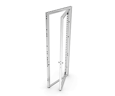 Modular Exhibition Frame with Door 2480 × 992 mm – Stand Construction Berlin Modular Exhibition Frame with Door 2480 × 992 mm – Stand Construction Berlin