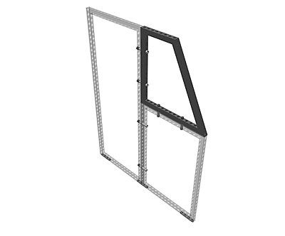 992 mm Trapezoid Modular Exhibition Frame – Stand Construction Berlin 992 mm Trapezoid Modular Exhibition Frame – Stand Construction Berlin