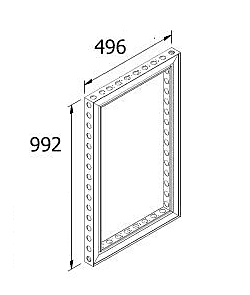 Modular Exhibition Frame 992 × 496 mm – Stand Construction Berlin Modular Exhibition Frame 992 × 496 mm – Stand Construction Berlin