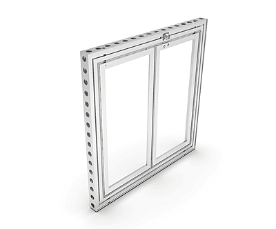 Modular Exhibition Frame with Door 992 × 992 mm  Stand Construction Berlin