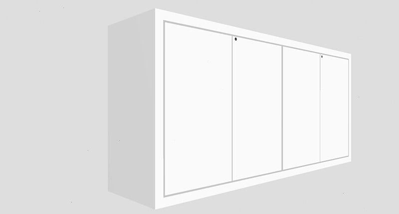 Extra-Wide Exhibition Counter Hire in Berlin (300 cm)