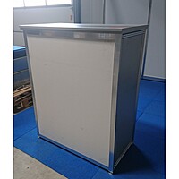 Lockable Octanorm Exhibition Counter Hire in Berlin