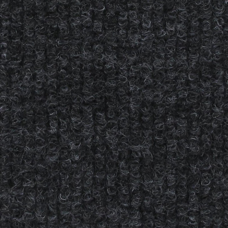 Anthracite Rips Carpet Flooring Roll Hire in Berlin