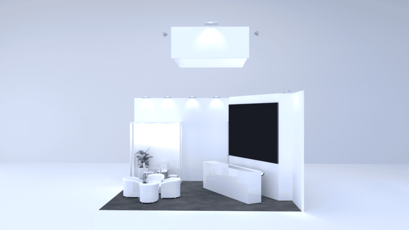 Trade Show Booth “Peking” | 6×5m Exhibition Stand Hire in Berlin Trade Show Booth “Peking” | 6×5m Exhibition Stand Hire in Berlin