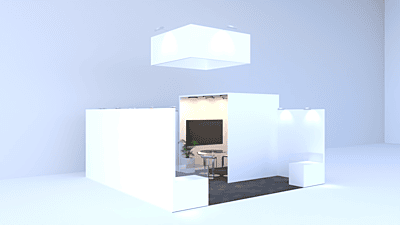 Trade Show Booth “Bangkok” | 6×6m Exhibition Stand Hire in Berlin