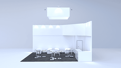 Exhibition Stand “Neapel” 7×5.5m | Hire in Berlin