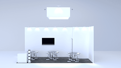 Exhibition Stand “Paris” 8x3m | Hire in Berlin