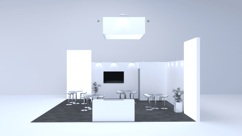 Exhibition Stand “San Francisco” 8x8m | Hire in Berlin Exhibition Stand “San Francisco” 8x8m | Hire in Berlin