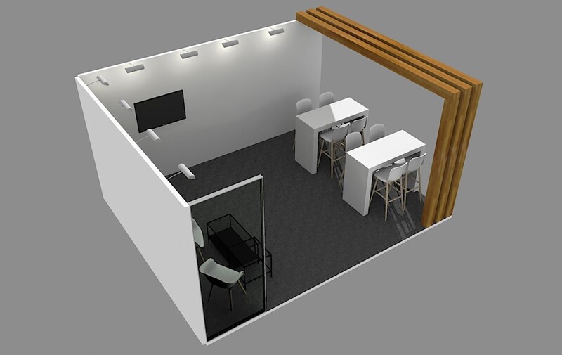 Exhibition Stand Builder Berlin | Trade Show Stand & Rental - EXB001.E