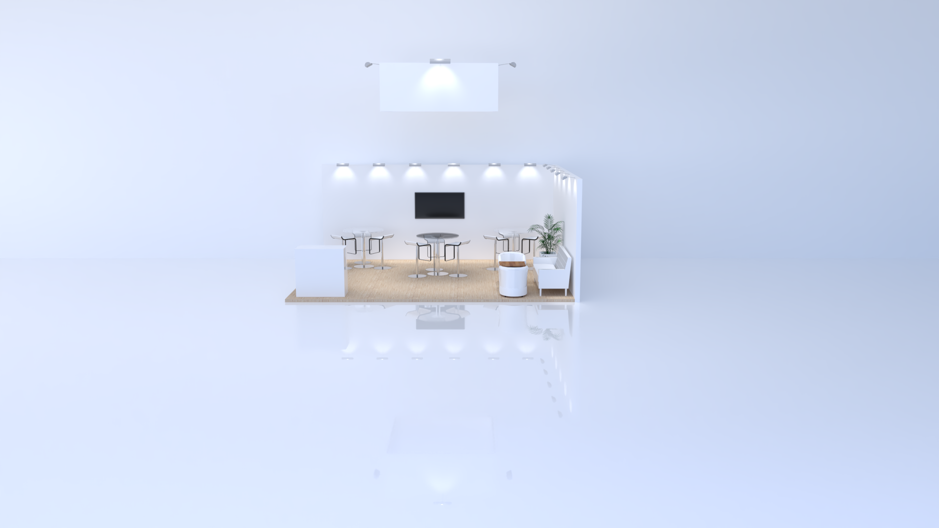 Trade Show Booth “Kairo” – 6×5 m Exhibition Stand Rental in Berlin Trade Show Booth “Kairo” – 6×5 m Exhibition Stand Rental in Berlin