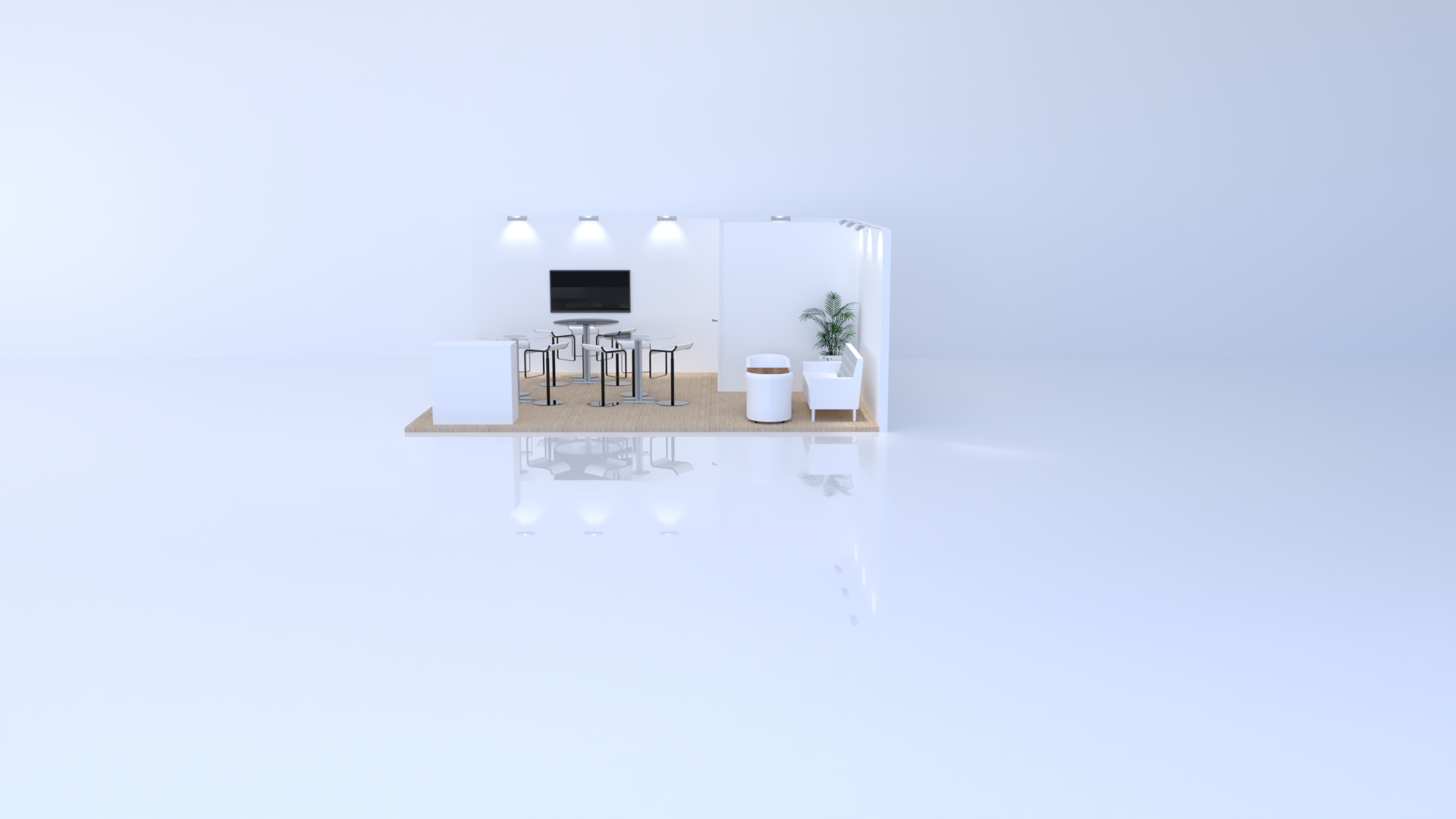 Trade Show Booth “Kairo” – 6×5 m Exhibition Stand Rental in Berlin Trade Show Booth “Kairo” – 6×5 m Exhibition Stand Rental in Berlin