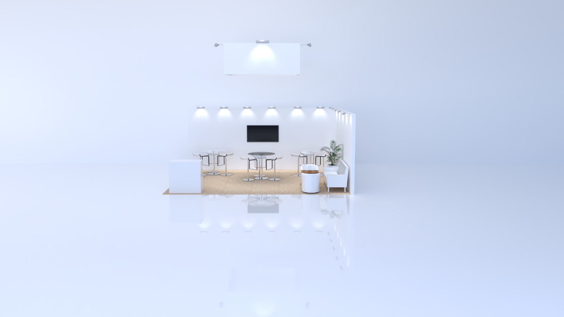Trade Show Booth “Kairo” – 6×5 m Exhibition Stand Rental in Berlin Trade Show Booth “Kairo” – 6×5 m Exhibition Stand Rental in Berlin