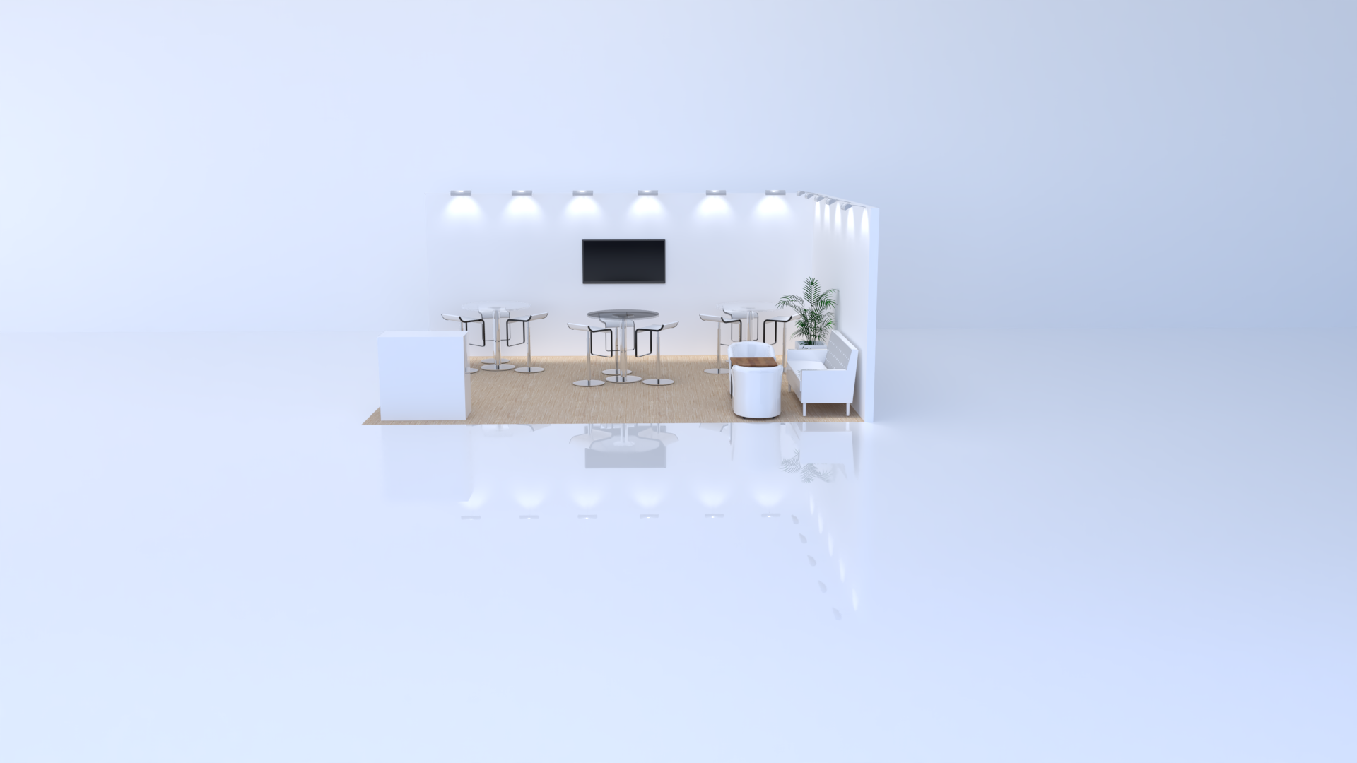 Trade Show Booth “Kairo” – 6×5 m Exhibition Stand Rental in Berlin Trade Show Booth “Kairo” – 6×5 m Exhibition Stand Rental in Berlin