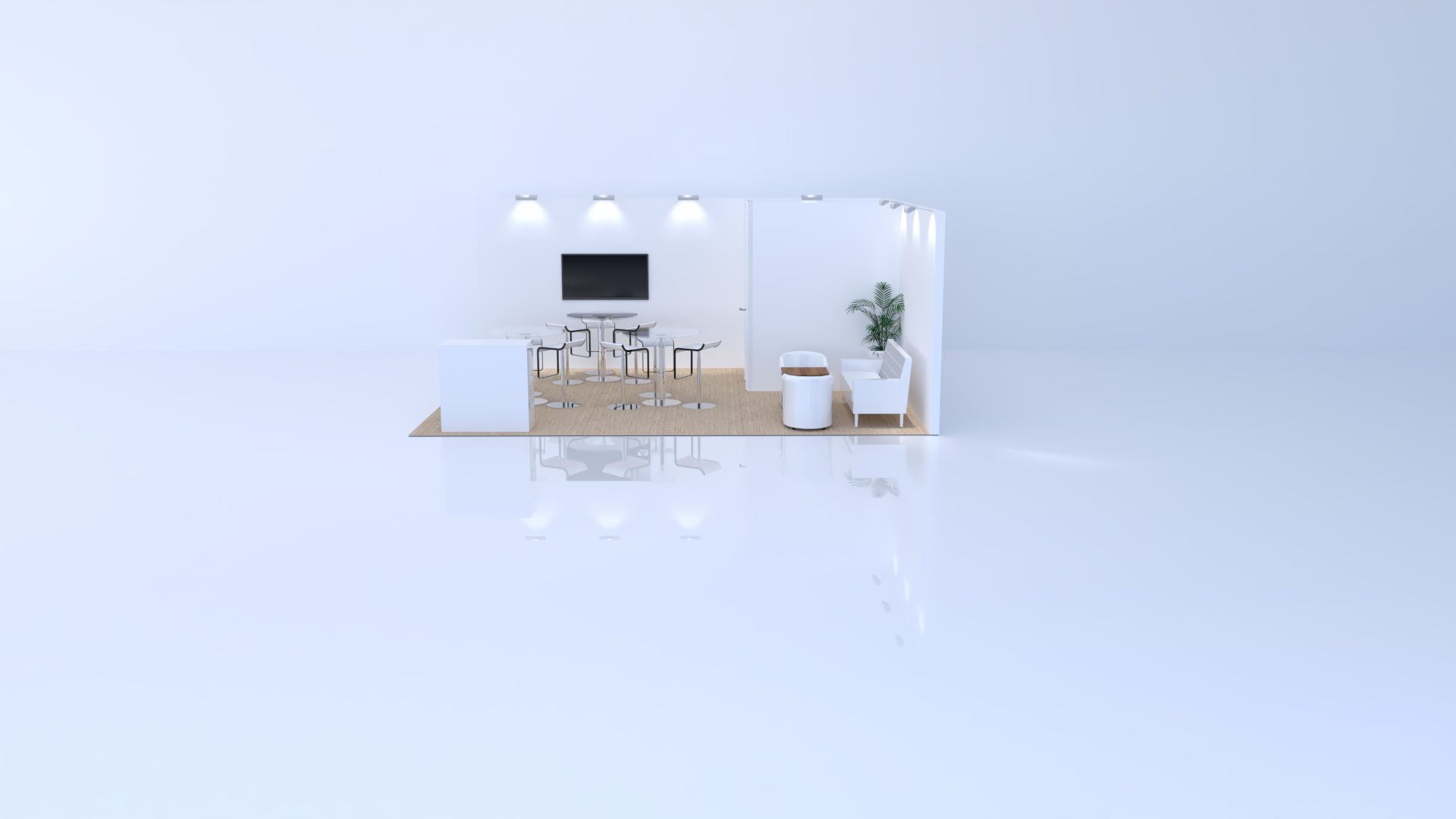 Trade Show Booth “Kairo” – 6×5 m Exhibition Stand Rental in Berlin Trade Show Booth “Kairo” – 6×5 m Exhibition Stand Rental in Berlin