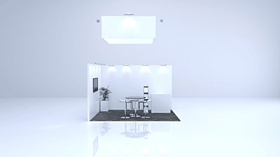 Exhibition Stand “Hamburg” 4×3m | Hire in Berlin Exhibition Stand “Hamburg” 4×3m | Hire in Berlin