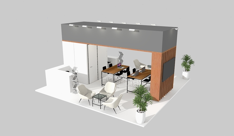 Exhibition Stand Builder Berlin | Trade Show Stand & Rental - EXB014.E