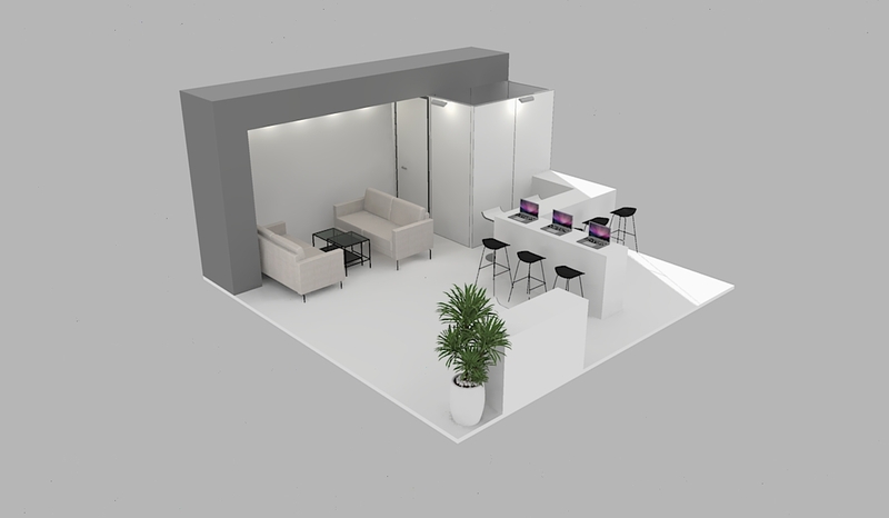 Exhibition Stand Builder Berlin | Trade Show Stand & Rental - EXB013.E
