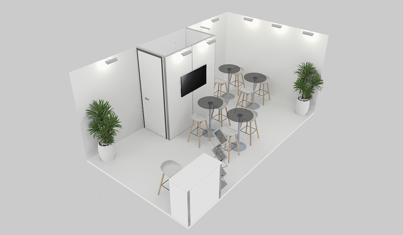 Exhibition Stand Builder Berlin | Trade Show Stand & Rental - EXB015.E