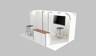Exhibition Stand Builder Berlin | Trade Show Stand & Rental - EXB018.E
