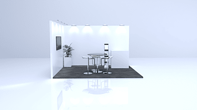Exhibition Stand “Hamburg” 4×3m | Hire in Berlin Exhibition Stand “Hamburg” 4×3m | Hire in Berlin