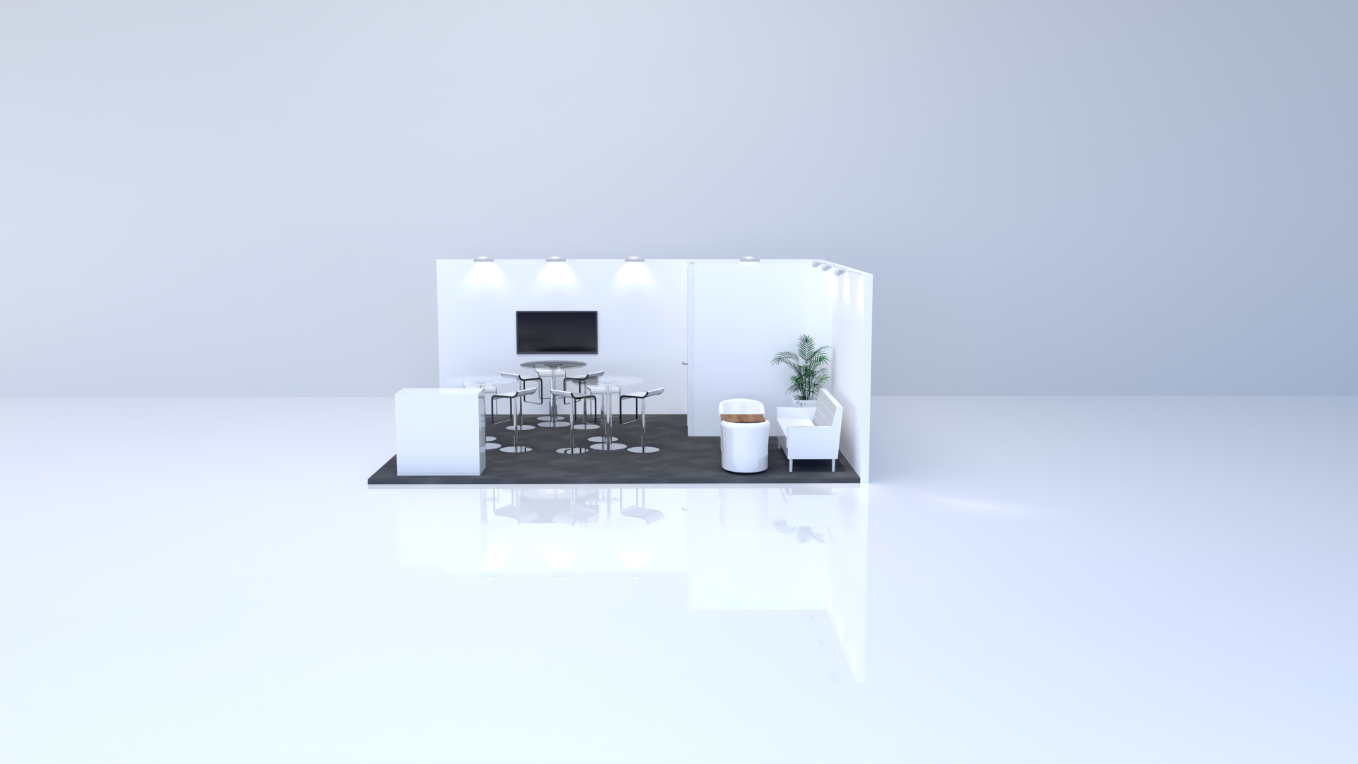 Trade Show Booth “Kairo” – 6×5 m Exhibition Stand Rental in Berlin Trade Show Booth “Kairo” – 6×5 m Exhibition Stand Rental in Berlin