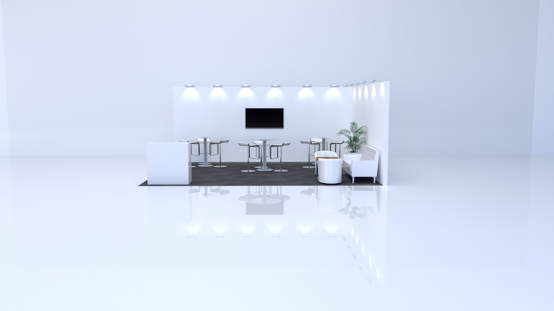 Trade Show Booth “Kairo” – 6×5 m Exhibition Stand Rental in Berlin Trade Show Booth “Kairo” – 6×5 m Exhibition Stand Rental in Berlin
