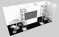 Exhibition Stand Builder Berlin | Trade Show Stand & Rental - EXB010.E