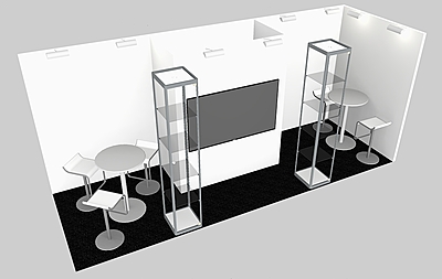 Exhibition Stand Builder Berlin | Trade Show Stand & Rental - EXB010.E