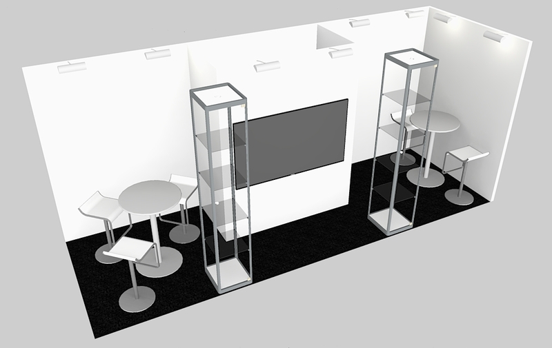 Exhibition Stand Builder Berlin | Trade Show Stand & Rental - EXB010.E