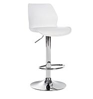 White Metal Bar Stool Hire in Berlin